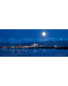 Anchorage Supermoon by Todd Salat