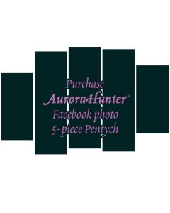 Aurora Hunter Pentych Metal Prints